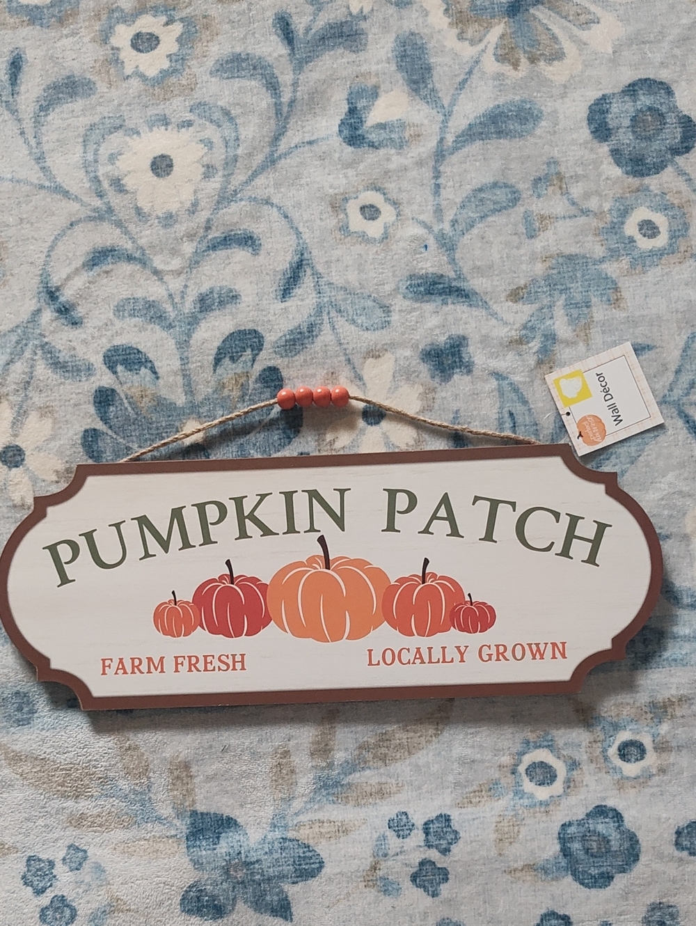 FALL SEASON: PUMPKIN PATCH HARVEST HANGING DECOR